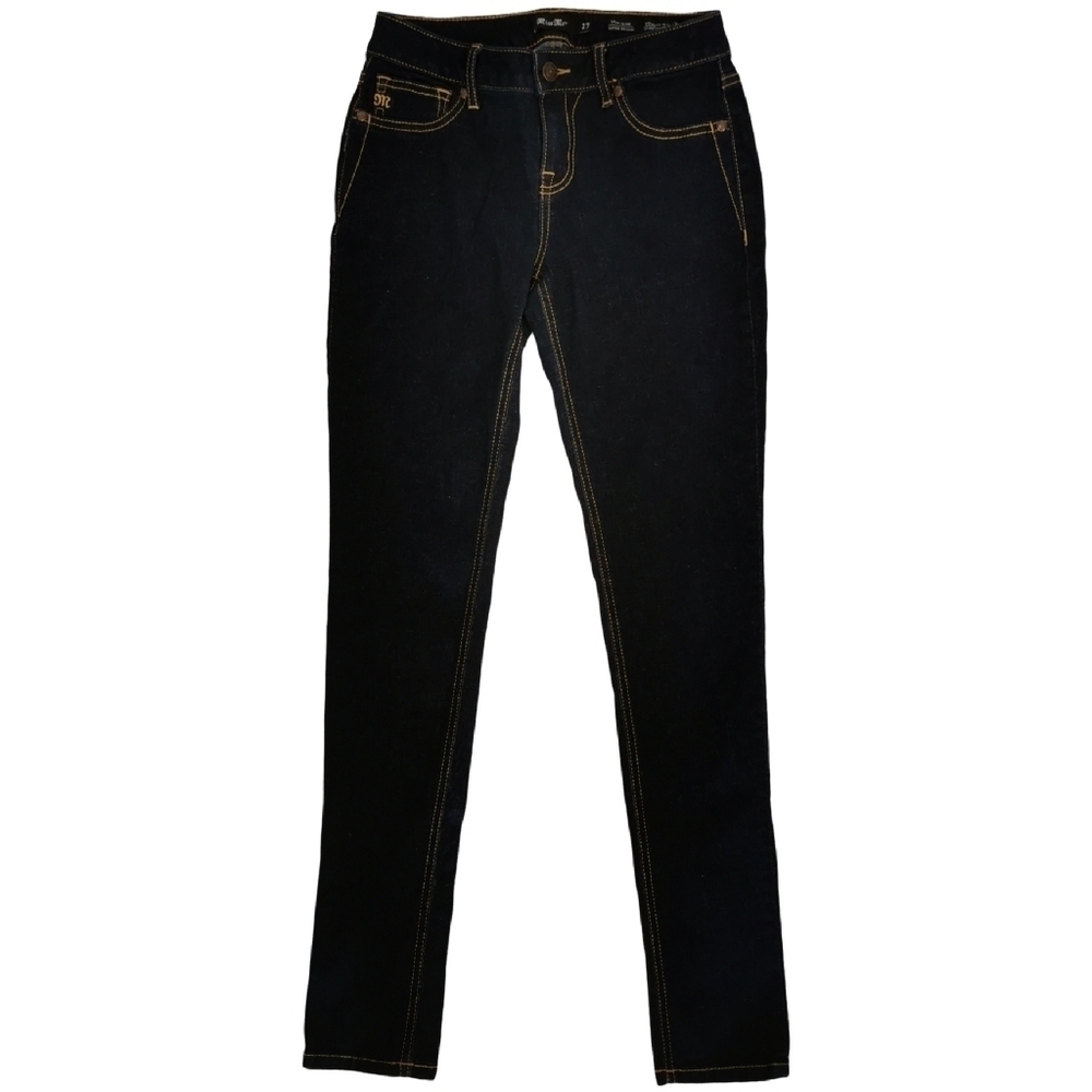 Miss Me Classic Mid-Rise Super Skinny Dark Wash - Sz 27